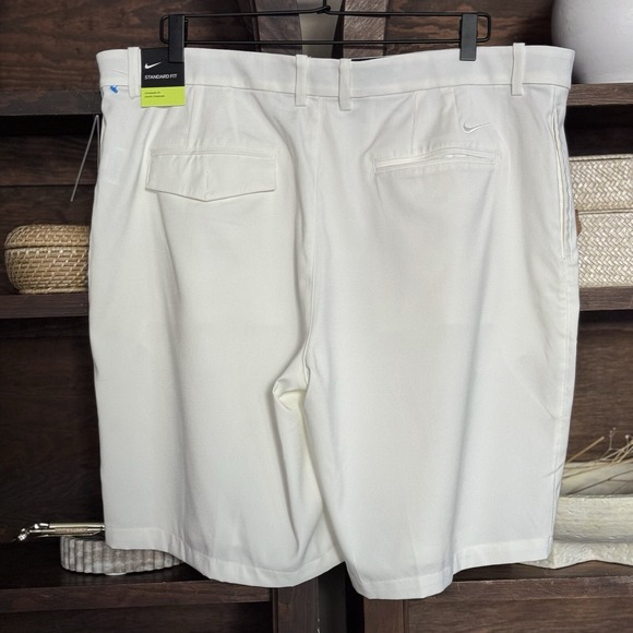 NWT Nike Golf Dri-Fit Flex Shorts Size 40 AJ5493 133 Sail Crèam Retail $65 - Picture 6 of 8